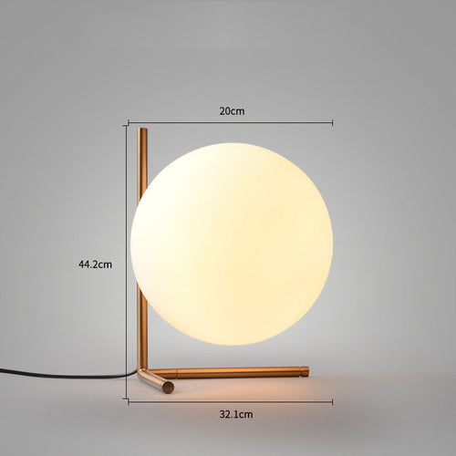 Scandinavian Contemporary Vertical Bedside Nightstand Light