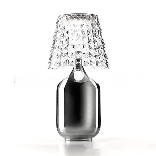 Chic Lounge Bedside Light Elegant Italian Artisan Mosaic Accent Lamp