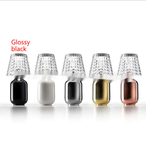 Chic Lounge Bedside Light Elegant Italian Artisan Mosaic Accent Lamp