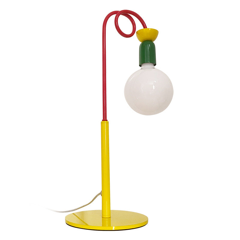 Multicolor Living Area Accent Table Bedroom Nightstand Light