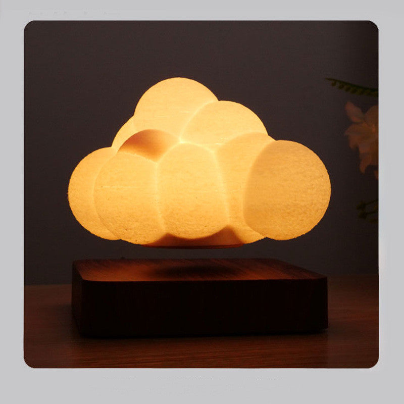 Novelty Night Light Magnetic Levitation Cloud Lamp Creativity Floating