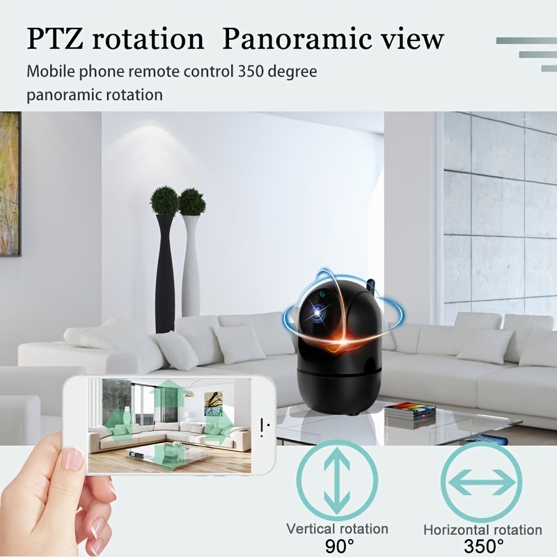 NEW HD 1080P WiFi Smart Net Night Vision Camera 350¡ã Wireless WiFi IP